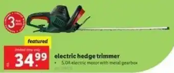 Lidl Electric Hedge Trimmer offer