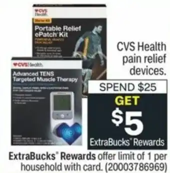 CVS CVS Health Pain Relief Devices offer