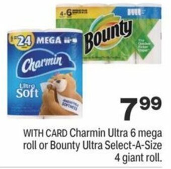 CVS Charmin Ultra Or Bounty Ultra offer