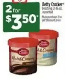 Dollar General Betty Crocker Frosting offer