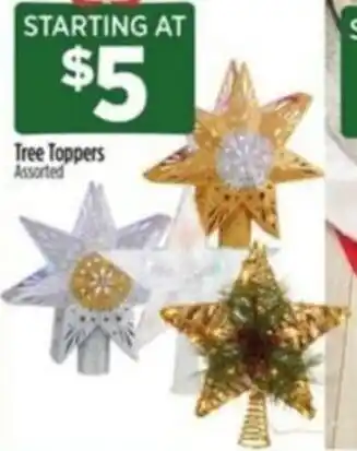 Dollar General Tree Toppers offer