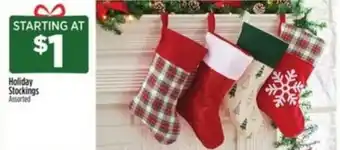 Dollar General Holiday Stockings offer