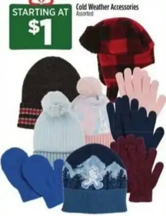 Dollar General Cold Weather Accessories offer