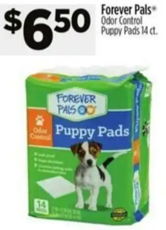 Dollar General Forever Pals Odor Control Puppy Pads offer