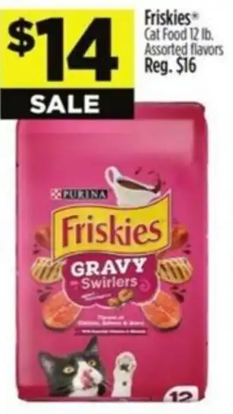 Dollar General Friskies Cat Food offer