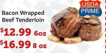 Fareway Bacon Wrapped Beef Tenderloin offer