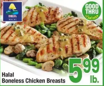 Jewel-Osco Halal Boneless Chicken Breasts offer