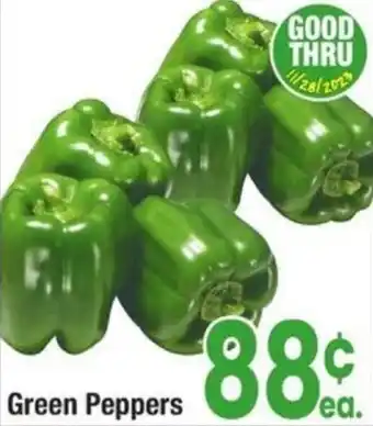 Jewel-Osco Green Peppers offer