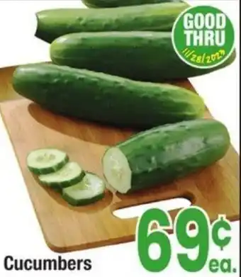 Jewel-Osco Cucumbers offer