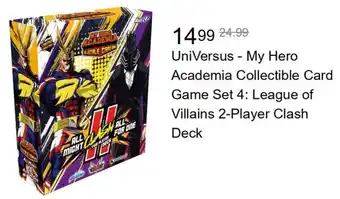 Best Buy UniVersus - My Hero Academia Collectible Card offer