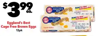 Eggland's Best Cage Free Brown Eggs 12pk