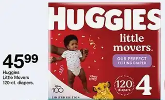 Target Huggies Little Movers diapers offer