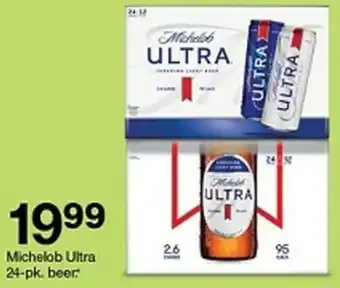 Target Michelob Ultra 24-pk. beer offer