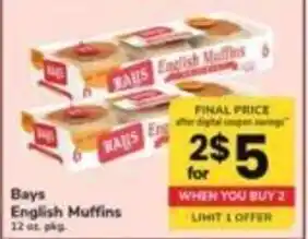 ACME Bays English Muffins offer