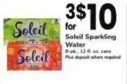 ACME Soleil Sparkling Water offer