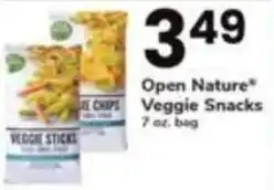 ACME Open Nature Veggie Snacks offer