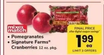 ACME Pomegranates offer