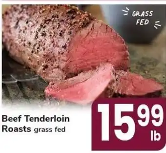 ACME Beef Tenderloin Roasts offer
