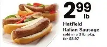 ACME Hatfield Italian Sausage offer
