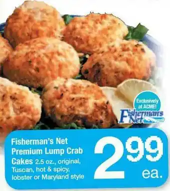 ACME Fisherman's Net Premium Lump Crab offer