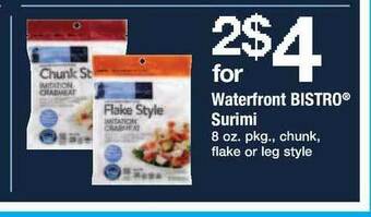 ACME Waterfront Bistro Surimi offer