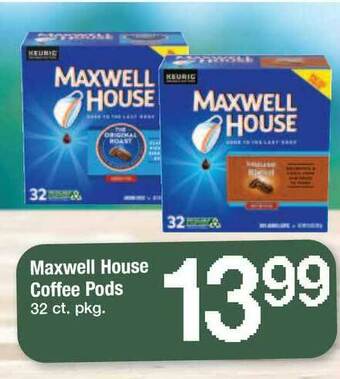 ACME Maxwell House Coffee Pods offer