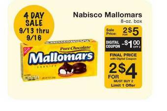 Fairway Store Market Nabisco Mallomars offer
