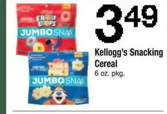 ACME Kellogg's Snacking Cereal offer