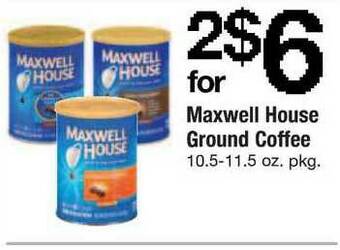 ACME Maxwell House Ground Coffee offer