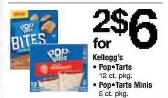 ACME Kellogg's Pop Tarts, Pop Tarts Minis offer