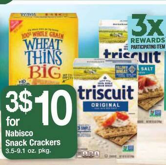 ACME Nabisco Snack Crackers offer