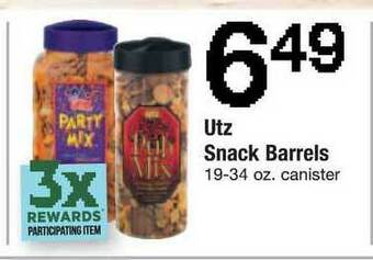 ACME Utz Snack Barrels offer