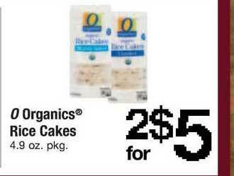 ACME O Organics Rice Cakes offer