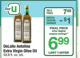 ACME Delallo Antolina Extra Virgin Olive Oil offer