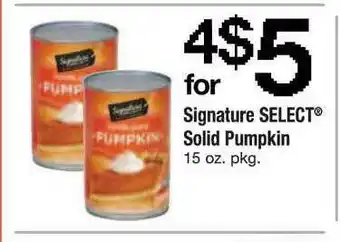 ACME Signature Select Solid Pumpkin offer