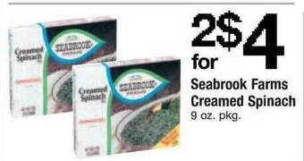 ACME Seabrook Farms Creamed Spinach offer