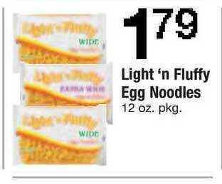 ACME Light 'n Fluffy Egg Noodles offer