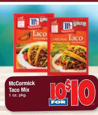 ACME Mccormick Taco Mix offer