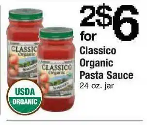 ACME Classico Organic Pasta Sauce offer