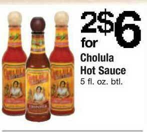 ACME Cholula Hot Sauce offer