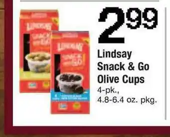 ACME Lindsay Snack & Go Olive Cups offer