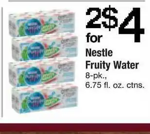 ACME Nestle Fruity Water offer
