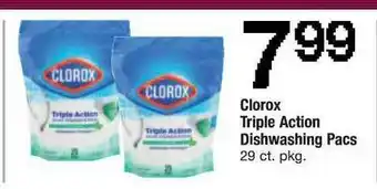 ACME Clorox Triple Action Dishwashing Pacs offer