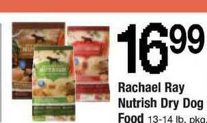 ACME Rachael Ray Nutrish Dry Dog Food offer