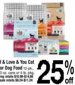 ACME I & Love & You Cat Or Dog Food offer