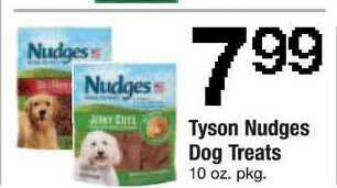 ACME Tyson Nudges Dog Treats offer