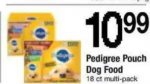 ACME Pedigree Pouch Dog Food offer