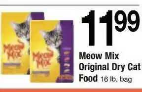 ACME Meow Mix Original Dry Cat Food offer