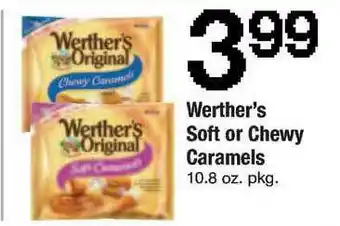 ACME Werther's Soft Or Chewy Caramels offer