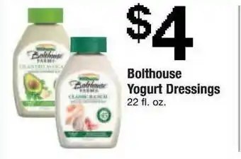 ACME Bolthouse Yogurt Dressings offer